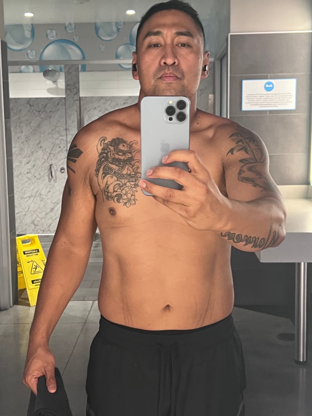 Fat Loss client transformation, after photo